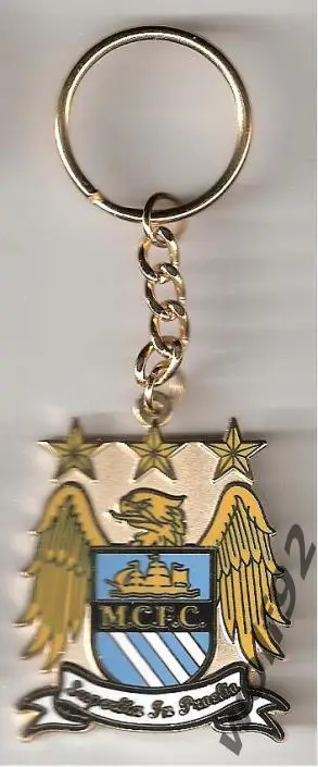 Брелок Манчестер Сити Англия (1) / Manchester City FC / Оригинал 2010-е гг.
