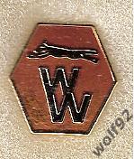 Знак Вулверхемптон Уондерерс Англия (24) / эмблема ретро / 2000-е гг.