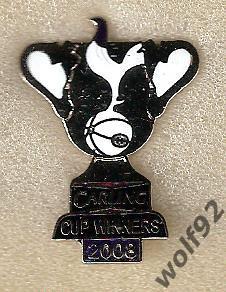 Знак Тоттенхем Хотспур Англия (13) / Carling Cup Winners 2008