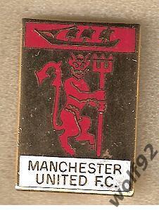 Знак Манчестер Юнайтед Англия (13) / Manchester United FC 1980-е гг.