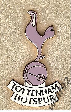 Знак Тоттенхем Хотспур Англия (24)/ Tottenham Hotspur 2000-е (размер 40х24мм)