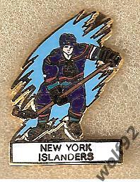 Знак Хоккей Нью Йорк Айлендерс НХЛ(5) /New York Islanders /Официальный 1990-е