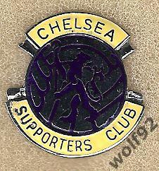 Знак Челси Англия (102) / Chelsea Supporters Club 1980-е гг. W.Reeves & Co Ltd