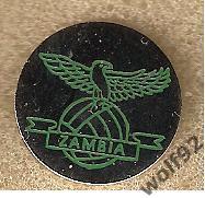 Знак Федерация Футбола Замбия (2) пр-во Швеция 1990-е гг.