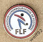 Знак Федерация Футбола Люксембург (5) пр-во Швеция 1990-е гг.