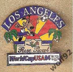 Знак ЧМ 1994 США (45) / Los Angeles / Официальный / Peter David Inc