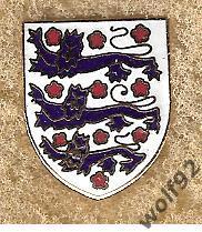 Знак Федерация Футбола Англия (38) оригинал 1980-90-е гг.