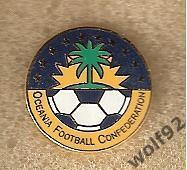 Знак Конфедерация Футбола Океания (1) пр-во Швеция 1990-е гг.