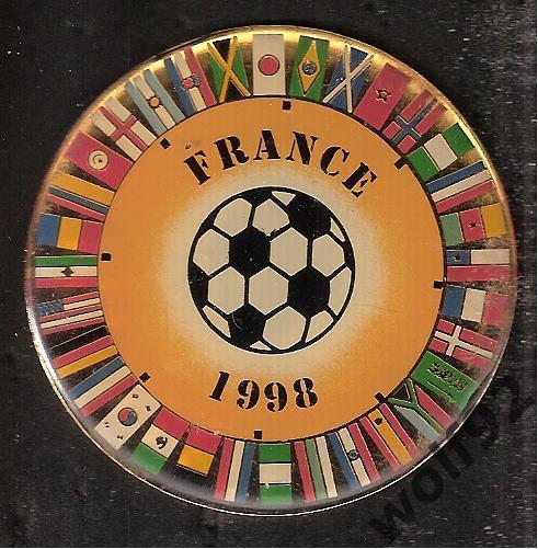 Знак ЧМ 1998 Франция (10) / Флаги