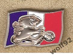 Знак ЧМ 1998 Франция (31) / Франция / Флаг / Официальный ARTHUS-BERTRAND