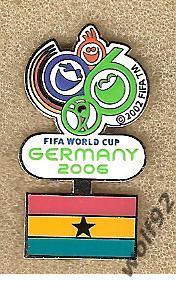Знак ЧМ 2006 Германия (41) / Гана / Флаг / Официальный Trofe/EDER
