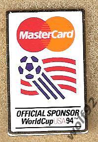 Знак ЧМ 1994 США (62) / Эмблема / MasterCard / Официальный AMINCO