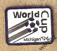 Знак ЧМ 1994 США (63) / Michigan'94 / Официальный / @1991 WC'94 TM