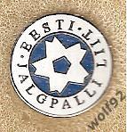 Знак Федерация Футбола Эстония (2) / Оригинал 2000-е гг.