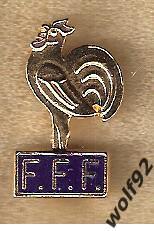 Знак Федерация Футбола Франция (12) пр-во Англия 1990-е гг.
