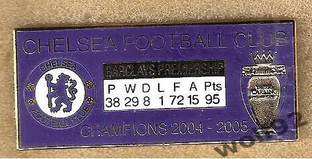 Знак Челси Англия (108) Чемпион Англии 2004-05 / Chelsea FC Champions 2004-05