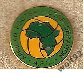 Знак Конфедерация Футбола Африка (1) пр-во Швеция 1990-е гг.
