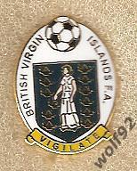 Знак Федерация Футбола Британские Виргинские Острова (1) 2010-е гг.