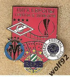 Знак Спартак Москва ЛЕ 2018-19 Группа G (1)