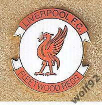 Знак Ливерпуль Англия (54) / Liverpool FC / Fleetwood Reds 2000-е гг.
