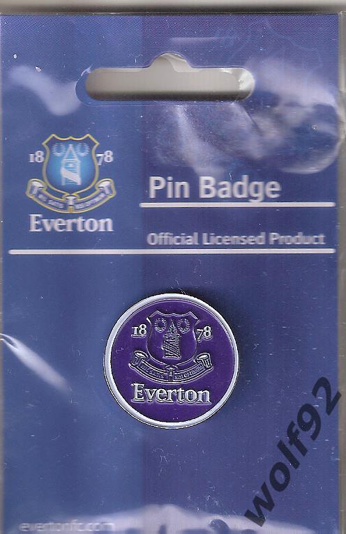 Знак Эвертон Англия (8) / Everton FC / Официальный 2010-е гг.