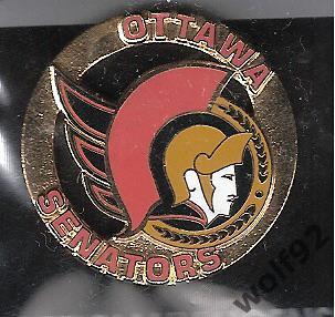 Знак Хоккей Оттава Сенаторс НХЛ (5) /Ottawa Senators NHL /Официальный 1990-00-е 1