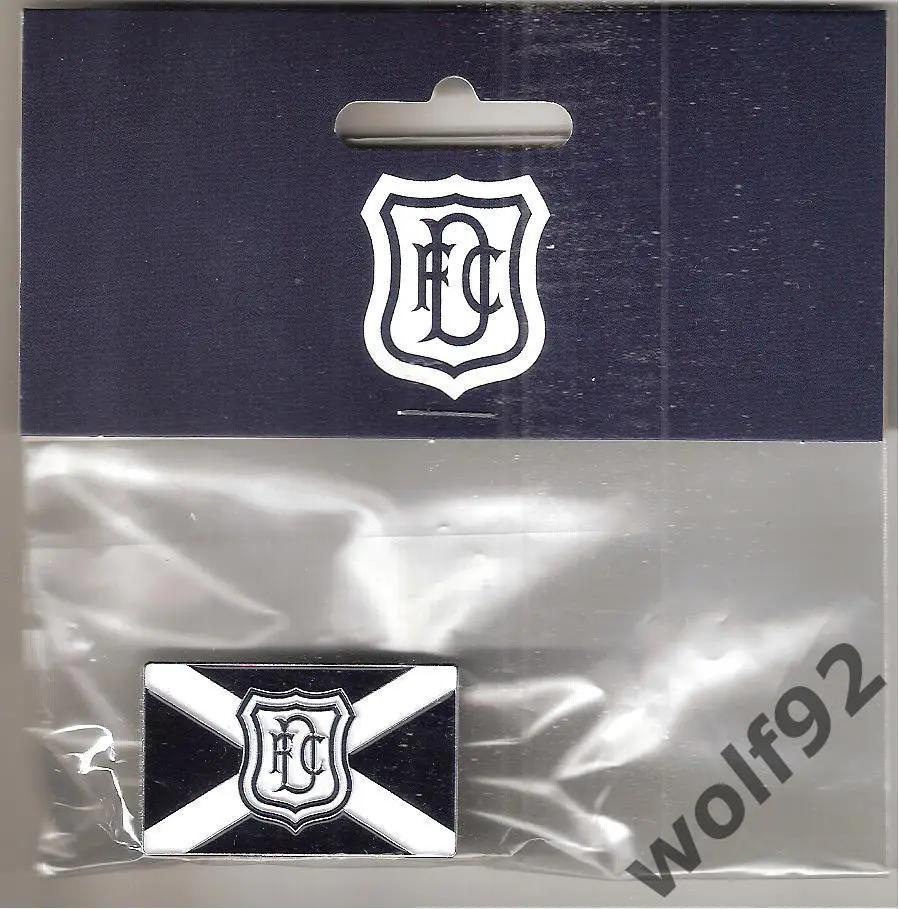 Знак Данди ФК Шотландия (6) / Dundee FC / Официальный 2019