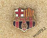 Знак Барселона Испания (21) /C.de F.B. /Оригинал 1950-е GICAR Barcelona(запонка)