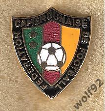 Знак Федерация Футбола Камерун (6) / Пр-во Англия 1980-90-е гг.