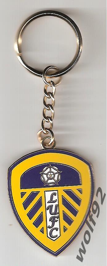 Брелок Лидс Юнайтед Англия (1) / Leeds United FC / Оригинал 2000-10-е гг.