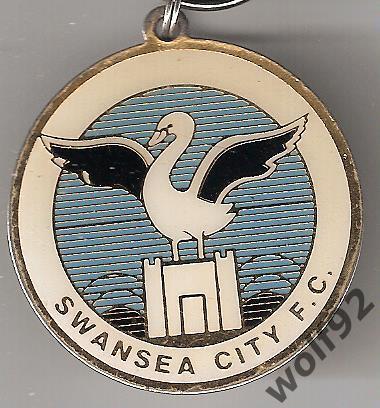 Брелок Суонси Сити Англия (1) / Swansea City FC / Официальный 1990-е гг. 1