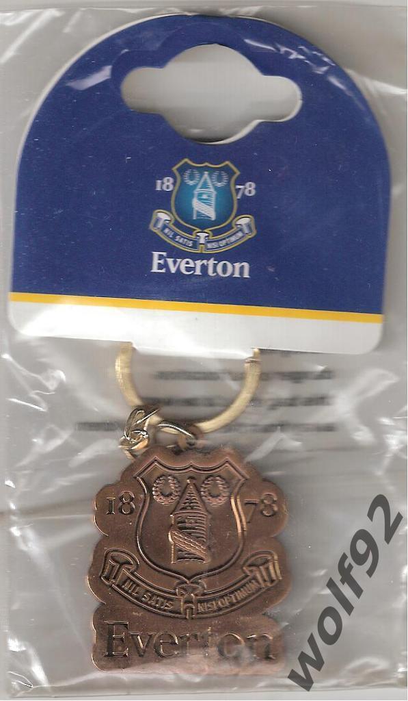Брелок Эвертон Англия (2) / Everton FC / Официальный 2010-13-е гг.