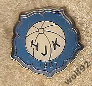 Знак ХЙК Хельсинки Финляндия (1) / HJK Helsinki / Официальный 1990-00-е гг.