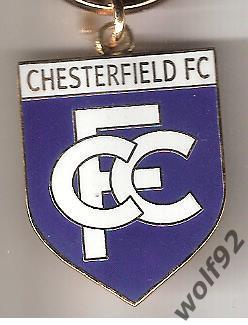 Брелок Честерфилд Англия (1) / Chesterfield FC / Оригинал / 2010-е гг. 1