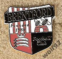 Знак Брентфорд ФК Англия (1) / Brentford FC / 2000-е гг.