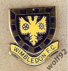 Знак Уимблдон Англия (2) / Wimbledon FC 1980-е гг.