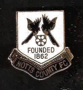 Знак Ноттс Каунти Англия (3) / Notts County FC / 1980-е гг.