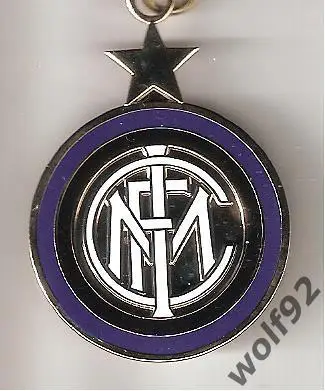 Брелок Интер Милан Италия (1) / FC Internazionale / Пр-во Англия / 2010-е гг 1