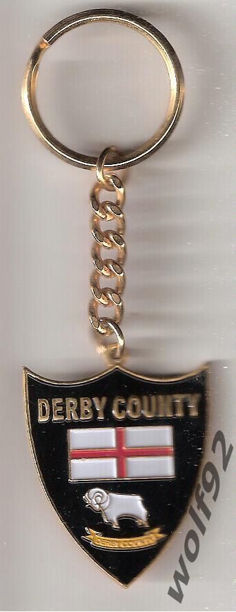 Брелок Дерби Каунти Англия (1) / Derby County FC / Официальный 2015-17