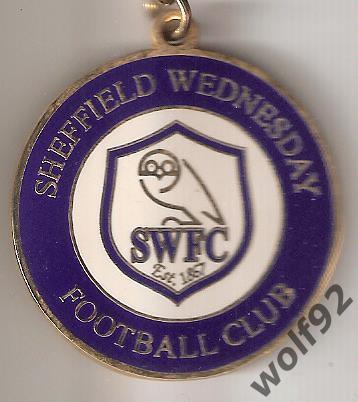 Брелок Шеффилд Уэнсдей Англия (1) /Sheffield Wednesday FC /Официальный /2010-е 1