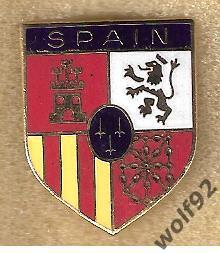 Знак Федерация Футбола Испания (14) / Пр-во Англия / 1990-е гг.