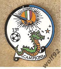 Знак Интер Милан Италия(7) /Inter Milano /13-крат.Чемпион Италии /Оригинал1990-е