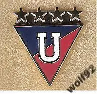 Знак ЛДУ де Кито Эквадор (1) / LDU de Quito Ecuador 2017-18