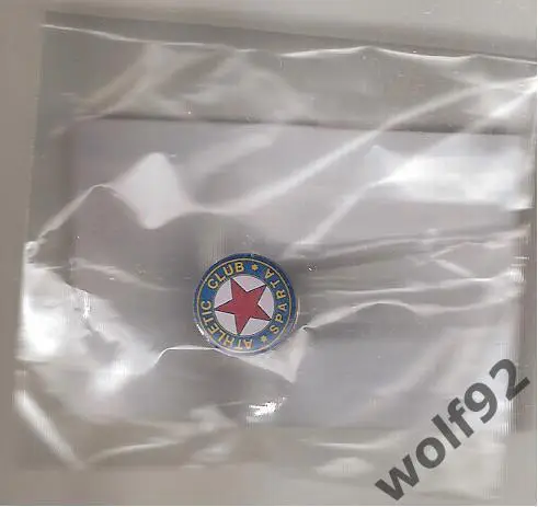 Знак Спарта Прага Чехия (2) / A.C. Sparta Praha / Официальный / 2019