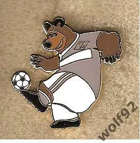 Знак Спартак Москва / Мультик Маша и Медведь / Медведь / 2019