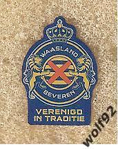 Знак Ред Стар Васланд-Беверен Бельгия(1) /KV RS Waasland-Beveren /Официал. 2012