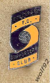 Знак Саутпорт Англия (1) / Southport FC Supporters Club / 1970-е гг.