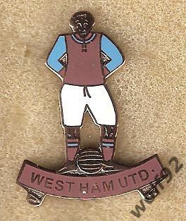 Знак Вест Хэм Юнайтед Англия (43) / West Ham Utd / Ретро / 2000-е / Retro Pins
