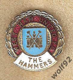 Знак Вест Хэм Юнайтед Англия (51) / West Ham/The Hammers / Coffer London 1970-е