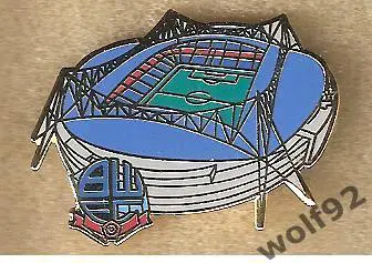Знак Болтон Уондерерс Англия(4)/Bolton Wanderers/Стадион Юнивёрсити Болтон 2020